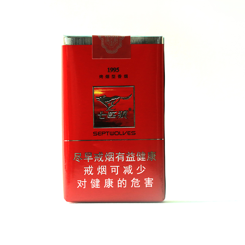 七匹狼(软红)/红狼/软红狼/软盒烟/红盒烟/单条条形码6901028137683/整条条形码6901028137676