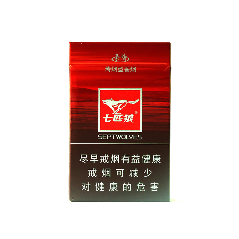 七匹狼(豪情)/豪情/豪情七匹狼/红狼/红盒烟/硬盒烟/单条条形码6901028138352/整条条形码6901028138369